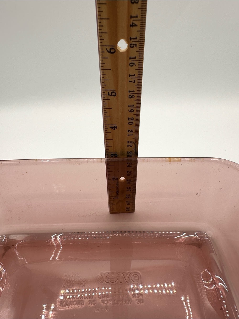 Pyrex Cranberry Loaf Pan #213-R - Picture 8 of 11